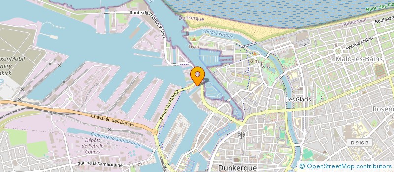 localisation de l'entreprise OVA FRANCE à DUNKERQUE