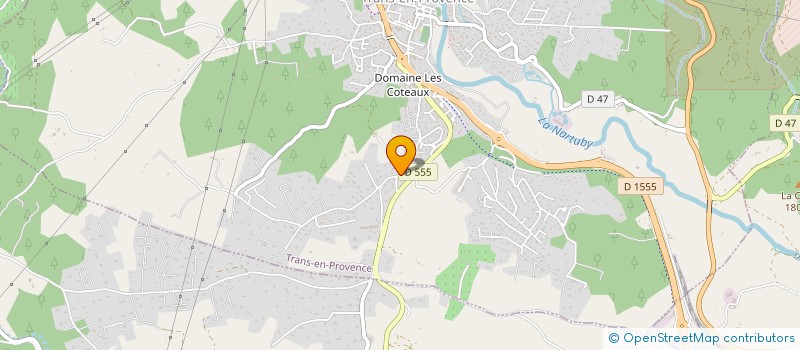 localisation de l'entreprise OVAD MEDIA à TRANS-EN-PROVENCE