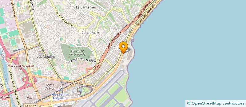 localisation de l'entreprise OVADIA à NICE