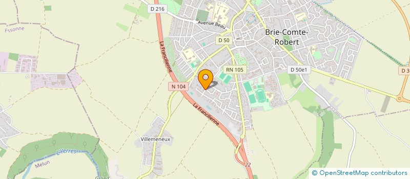 localisation de l'entreprise OVAH' NET  BRIE-COMTE-ROBERT