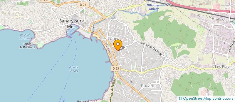 localisation de l'entreprise OVAHE CREATION à TOULON