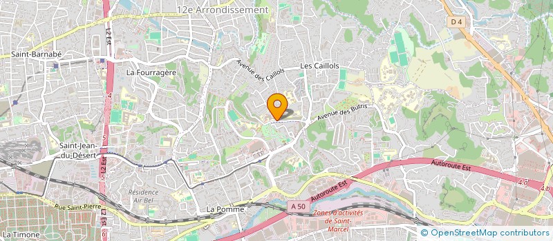 localisation de l'entreprise OVAL'ACCESS à MARSEILLE