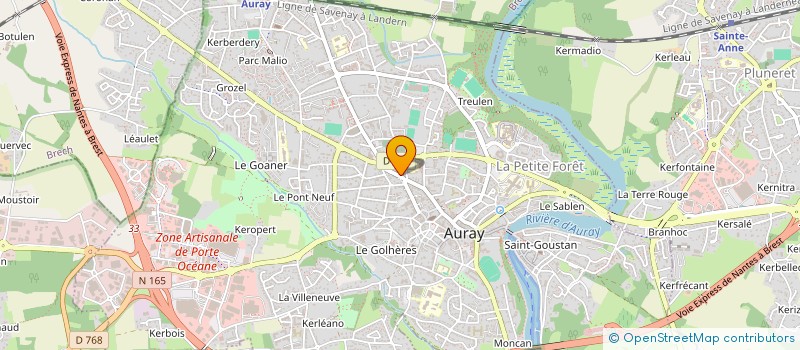 localisation de l'entreprise OVAL-I  LE BONO