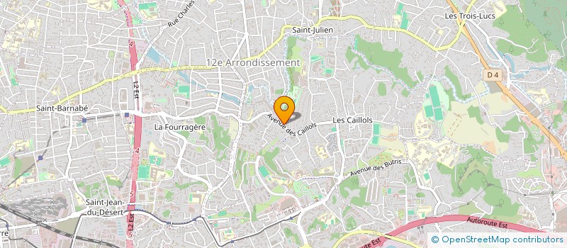 localisation de l'entreprise OVAL IMMOBILIER à MARSEILLE