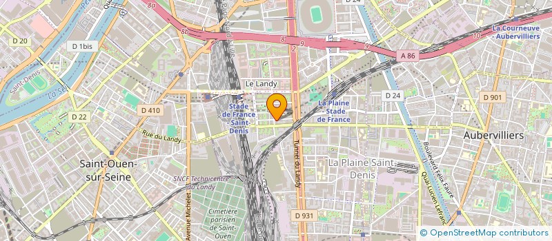 localisation de l'entreprise OVAL VISION  SAINT-DENIS