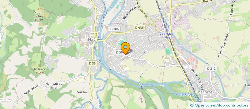 localisation de l'entreprise OVALE  NAY