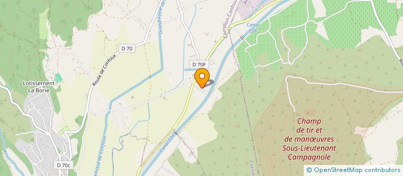 localisation de l'entreprise OVALEXPERIENCE à CORNILLON-CONFOUX