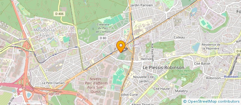 localisation de l'entreprise OVALICE à CLAMART