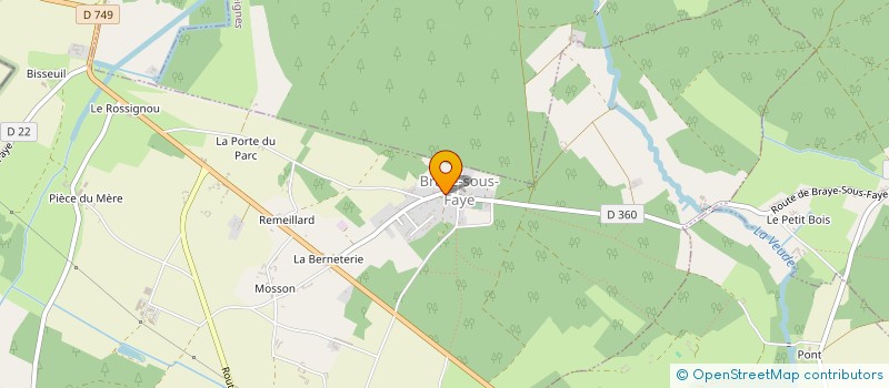 localisation de l'entreprise OVALIE 37  BRASLOU