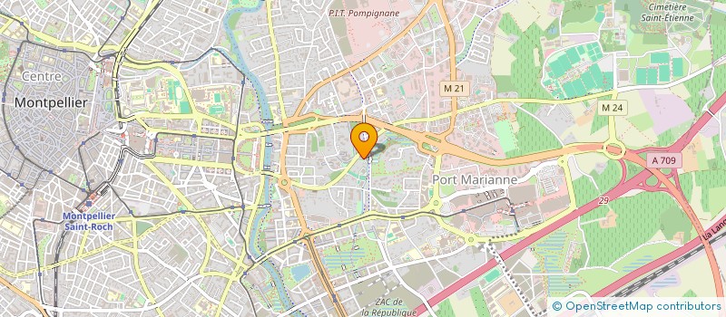 localisation de l'entreprise OVALIE CONCEPT à MONTPELLIER
