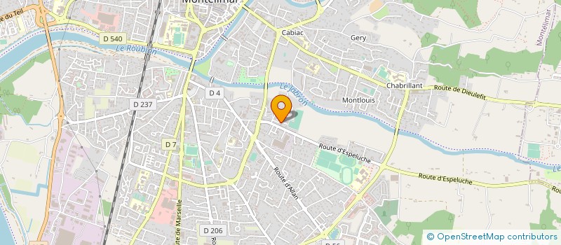 localisation de l'entreprise OVALIE CONCEPT IMMOBILIER à MONTELIMAR