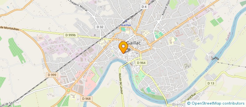 localisation de l'entreprise OVALIE MACONNERIE à GAILLAC