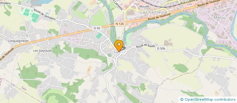 localisation de l'entreprise OVALIE TRAVAUX  SEMALENS