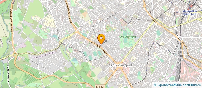 localisation de l'entreprise OVALIS à MONTPELLIER
