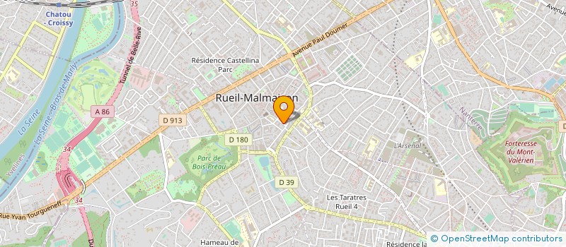 localisation de l'entreprise OVALO GROUP à RUEIL-MALMAISON