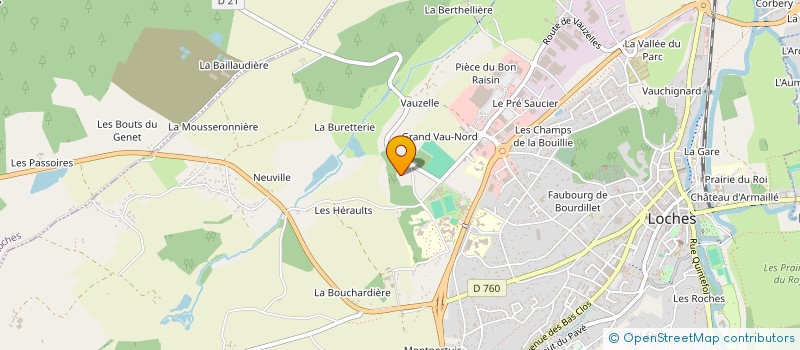 localisation de l'entreprise OVALOCHES à LOCHES