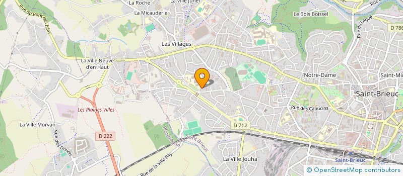 localisation de l'entreprise OVAM à SAINT-BRIEUC