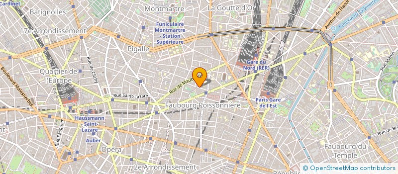 localisation de l'entreprise OVAM TEX  PARIS