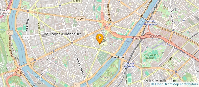 localisation de l'entreprise OVANES à BOULOGNE-BILLANCOURT