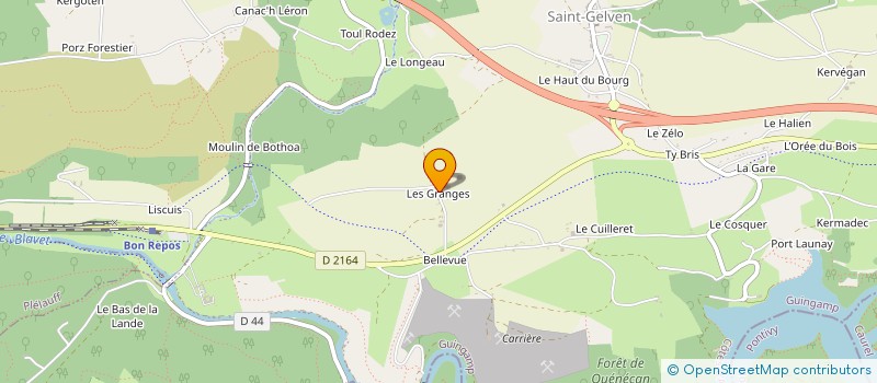 localisation de l'entreprise OVANIA  BON REPOS SUR BLAVET