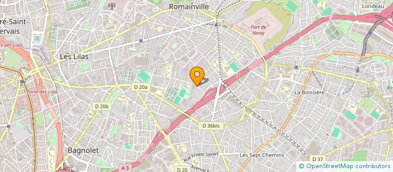 localisation de l'entreprise OVAOM à ROMAINVILLE
