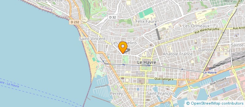 localisation de l'entreprise OVAPT  LE HAVRE