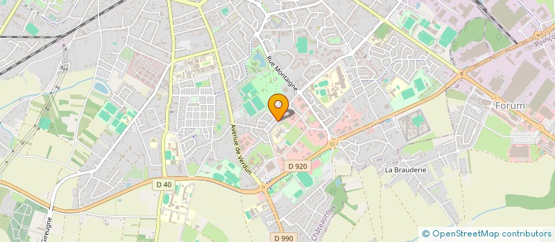 localisation de l'entreprise OVART à CHATEAUROUX