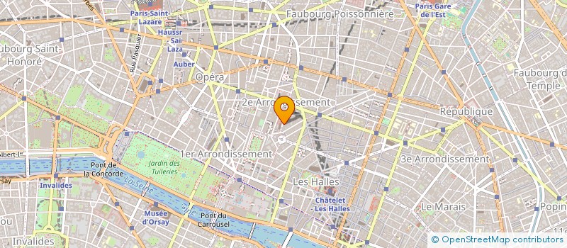 localisation de l'entreprise OVD'M  PARIS