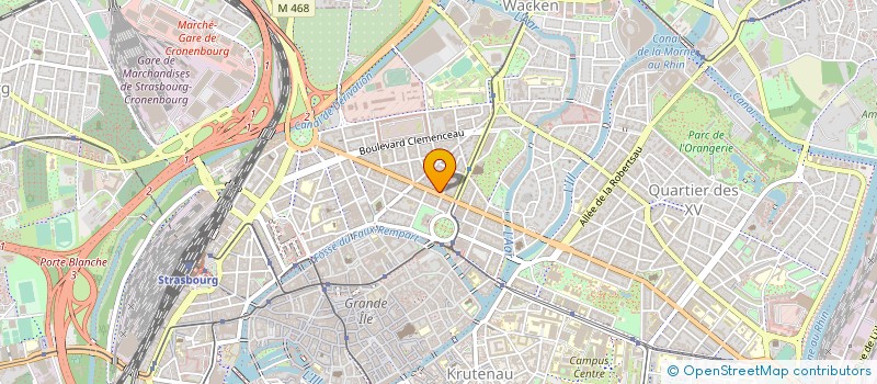 localisation de l'entreprise OVDIM TRAVAUX à STRASBOURG