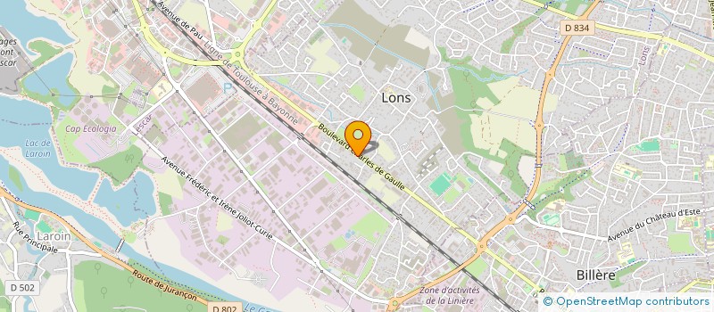 localisation de l'entreprise OVDTR à LONS