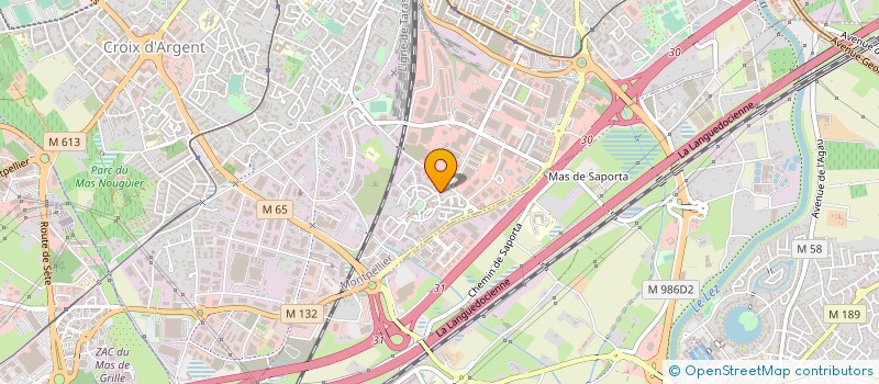 localisation de l'entreprise OVEA à MONTPELLIER