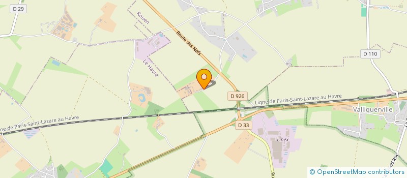 localisation de l'entreprise OVEPON 1  ECRETTEVILLE-LES-BAONS