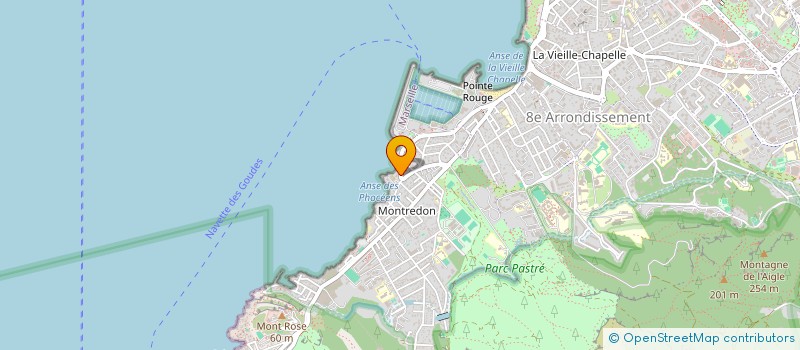 localisation de l'entreprise OVER LINE à MARSEILLE