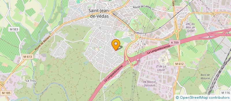 localisation de l'entreprise OVER THE RAINBOW  SAINT-JEAN-DE-VEDAS