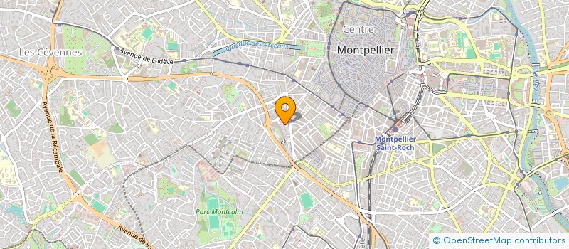 localisation de l'entreprise OVERALL  MONTPELLIER