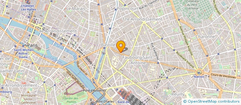 localisation de l'entreprise OVERBLAST  PARIS 11