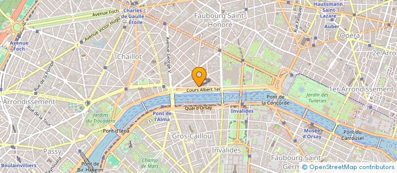 localisation de l'entreprise OVERCHEM à PARIS