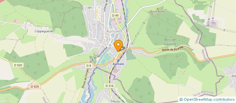 localisation de l'entreprise OVERDRIVE CAR à AUMALE