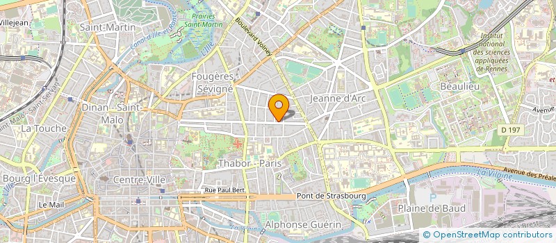 localisation de l'entreprise OVERDRIVE INVESTISSEMENT  RENNES