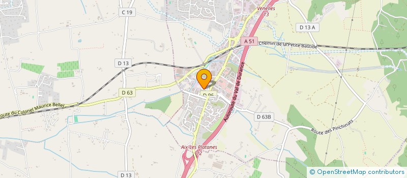 localisation de l'entreprise OVERDRIVE ON ROAD  VENELLES