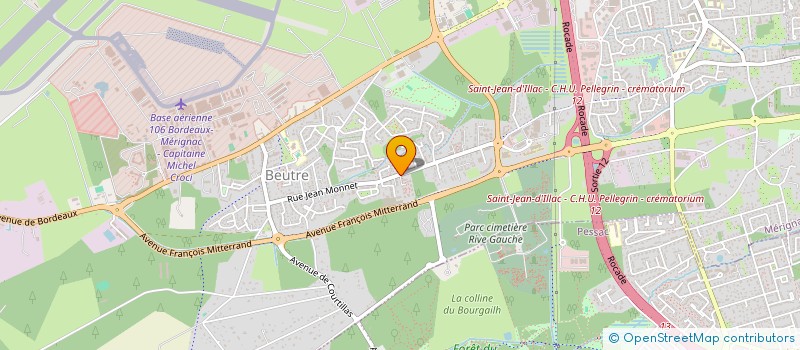localisation de l'entreprise OVERDRIVE RB IT à MERIGNAC