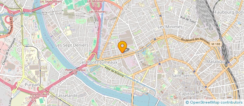 localisation de l'entreprise OVERGREEN à TOULOUSE