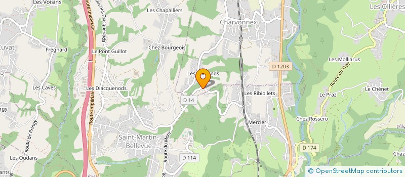 localisation de l'entreprise OVERKIZ à ANNECY