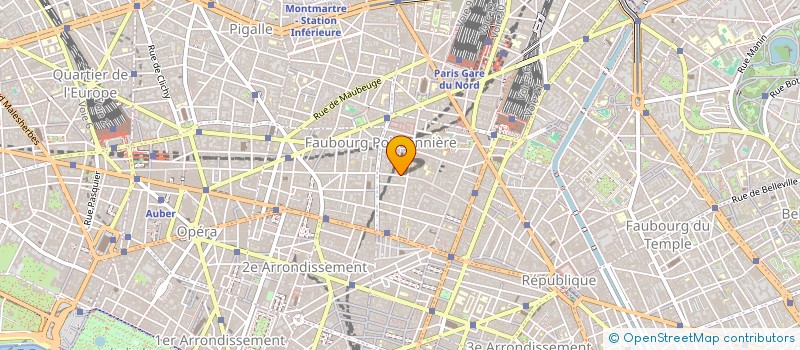 localisation de l'entreprise OVERLAND FRANCE à PARIS