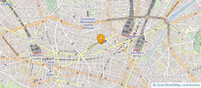 localisation de l'entreprise OVERLAND TRADE à PARIS