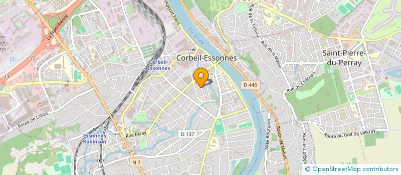 localisation de l'entreprise OVERLAY à CORBEIL-ESSONNES