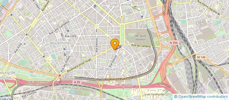 localisation de l'entreprise OVERLOAD à LILLE