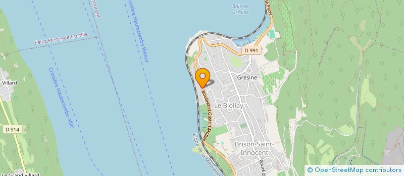 localisation de l'entreprise OVERLOOK EVENTS  BRISON-SAINT-INNOCENT