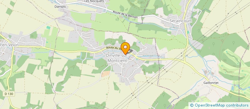 localisation de l'entreprise OVERLORD  OINVILLE-SUR-MONTCIENT