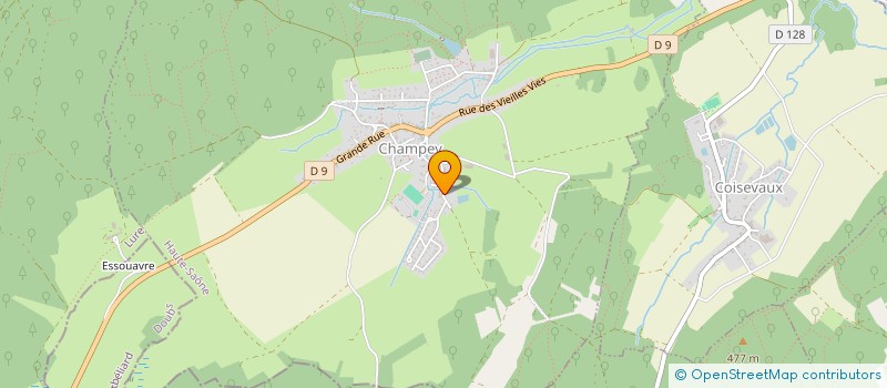 localisation de l'entreprise OVERLORD EVLI  CHAMPEY